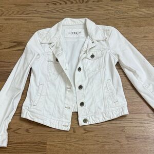 GAP white vintage Denim Jacket